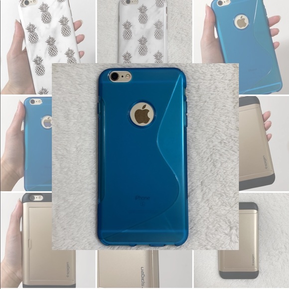 translucent blue iphone 6S+ / 6+ case - Picture 3 of 3